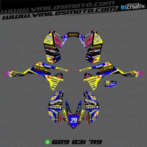 ADHESIVOS Y PEGATINAS DE VINILO PARA SUZUKI LTR 450 Rt002-03