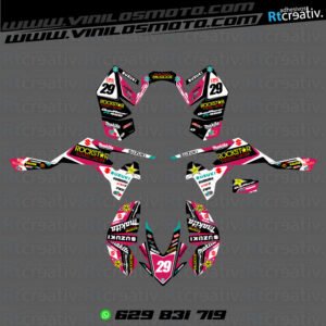ADHESIVOS Y PEGATINAS DE VINILO PARA SUZUKI LTR 450 Rt002-05