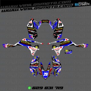 ADHESIVOS Y PEGATINAS DE VINILO PARA SUZUKI LTR 450 Rt002-07