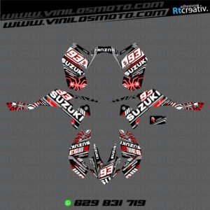 ADHESIVOS Y PEGATINAS DE VINILO PARA SUZUKI LTR 450 Rt008-03