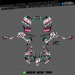ADHESIVOS Y PEGATINAS DE VINILO PARA SUZUKI LTR 450 Rt008-10