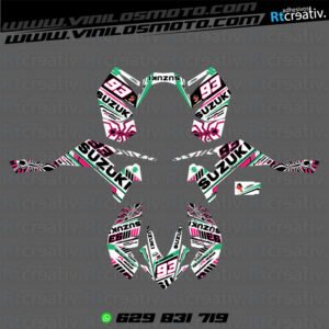 ADHESIVOS Y PEGATINAS DE VINILO PARA SUZUKI LTR 450 Rt008-12