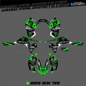 ADHESIVOS Y PEGATINAS DE VINILO PARA SUZUKI LTR 450 Rt012-01