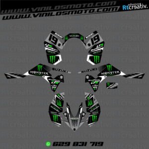 ADHESIVOS Y PEGATINAS DE VINILO PARA SUZUKI LTR 450 Rt012-03