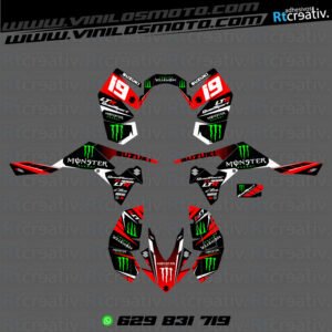 ADHESIVOS Y PEGATINAS DE VINILO PARA SUZUKI LTR 450 Rt012-05