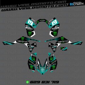ADHESIVOS Y PEGATINAS DE VINILO PARA SUZUKI LTR 450 Rt012-06