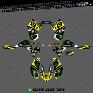ADHESIVOS Y PEGATINAS DE VINILO PARA SUZUKI LTR 450 Rt012-07