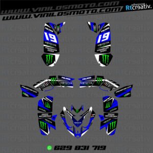 ADHESIVOS Y PEGATINAS DE VINILO PARA POLARIS PREDATOR 500 Rt005-02