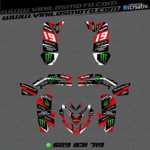ADHESIVOS Y PEGATINAS DE VINILO PARA POLARIS PREDATOR 500 Rt005-05
