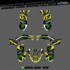 ADHESIVOS Y PEGATINAS DE VINILO PARA POLARIS PREDATOR 500 Rt005-07