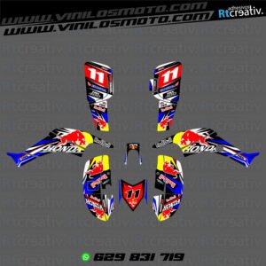 ADHESIVOS Y PEGATINAS DE VINILO PARA HONDA TRX 400 Rt001-01
