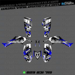 ADHESIVOS Y PEGATINAS DE VINILO PARA HONDA TRX 400 Rt001-04