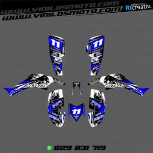 ADHESIVOS Y PEGATINAS DE VINILO PARA HONDA TRX 400 Rt001-06