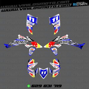 ADHESIVOS Y PEGATINAS DE VINILO PARA HONDA TRX 450 Rt001-09