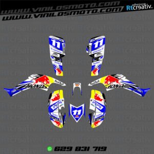 ADHESIVOS Y PEGATINAS DE VINILO PARA HONDA TRX 400 Rt001-10
