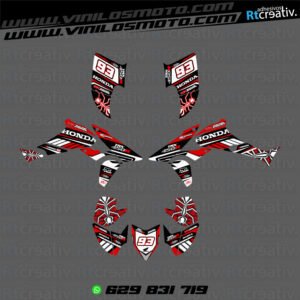 ADHESIVOS Y PEGATINAS DE VINILO PARA HONDA TRX 450 Rt002-01