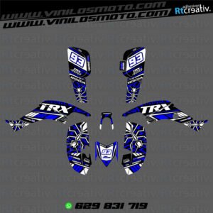 ADHESIVOS Y PEGATINAS DE VINILO PARA HONDA TRX 400 Rt002-02