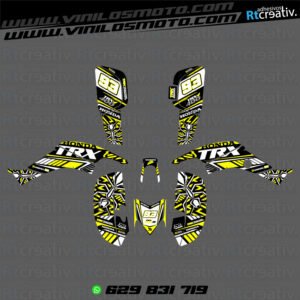 ADHESIVOS Y PEGATINAS DE VINILO PARA HONDA TRX 400 Rt002-03