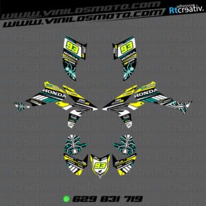ADHESIVOS Y PEGATINAS DE VINILO PARA HONDA TRX 450 Rt002-10