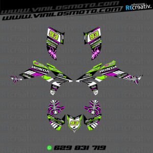 ADHESIVOS Y PEGATINAS DE VINILO PARA HONDA TRX 450 Rt002-11