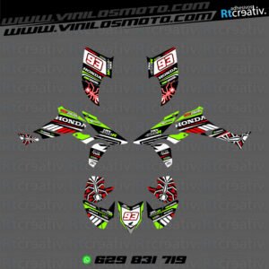 ADHESIVOS Y PEGATINAS DE VINILO PARA HONDA TRX 450 Rt002-13