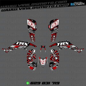 ADHESIVOS Y PEGATINAS DE VINILO PARA HONDA TRX 400 Rt002-14