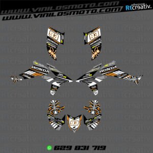 ADHESIVOS Y PEGATINAS DE VINILO PARA HONDA TRX 450 Rt002-17