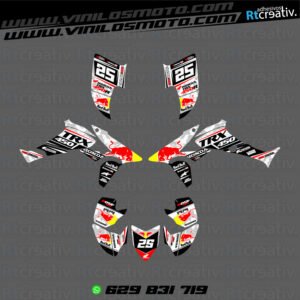 ADHESIVOS Y PEGATINAS DE VINILO PARA HONDA TRX 450 Rt003-03