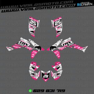 ADHESIVOS Y PEGATINAS DE VINILO PARA HONDA TRX 450 Rt003-08