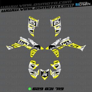 ADHESIVOS Y PEGATINAS DE VINILO PARA HONDA TRX 450 Rt003-10