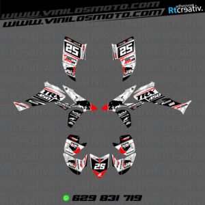ADHESIVOS Y PEGATINAS DE VINILO PARA HONDA TRX 450 Rt003-11