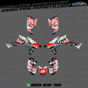ADHESIVOS Y PEGATINAS DE VINILO PARA HONDA TRX 450 Rt003-13