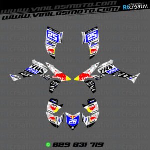 ADHESIVOS Y PEGATINAS DE VINILO PARA HONDA TRX 450 Rt003-14