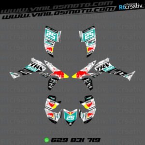 ADHESIVOS Y PEGATINAS DE VINILO PARA HONDA TRX 450 Rt003-15
