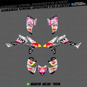 ADHESIVOS Y PEGATINAS DE VINILO PARA HONDA TRX 450 Rt003-16