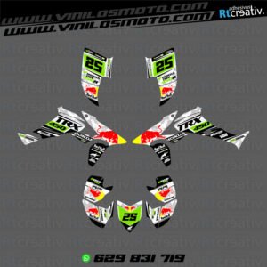 ADHESIVOS Y PEGATINAS DE VINILO PARA HONDA TRX 450 Rt003-17
