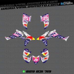 ADHESIVOS Y PEGATINAS DE VINILO PARA HONDA TRX 450 Rt003-21