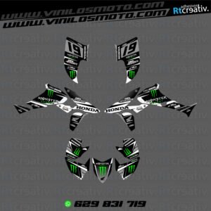 ADHESIVOS Y PEGATINAS DE VINILO PARA HONDA TRX 450 Rt004-03