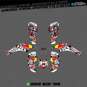 ADHESIVOS Y PEGATINAS DE VINILO PARA HONDA TRX 400 Rt004-04