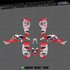 ADHESIVOS Y PEGATINAS DE VINILO PARA HONDA TRX 400 Rt004-08