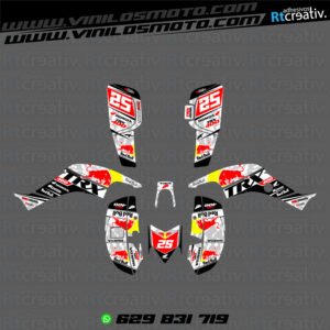ADHESIVOS Y PEGATINAS DE VINILO PARA HONDA TRX 400 Rt004-13