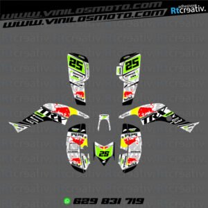 ADHESIVOS Y PEGATINAS DE VINILO PARA HONDA TRX 400 Rt004-18