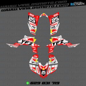 ADHESIVOS Y PEGATINAS DE VINILO PARA YAMAHA YFZ 450 Rt005-01