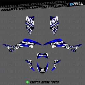 ADHESIVOS Y PEGATINAS DE VINILO PARA GAS GAS WILD Rt005-02