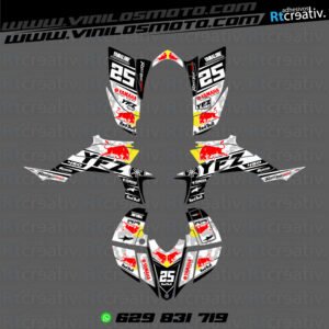 ADHESIVOS Y PEGATINAS DE VINILO PARA YAMAHA YFZ 450 Rt005-03