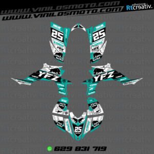 ADHESIVOS Y PEGATINAS DE VINILO PARA YAMAHA YFZ 450 Rt005-05