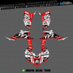 ADHESIVOS Y PEGATINAS DE VINILO PARA YAMAHA YFZ 450 Rt005-07