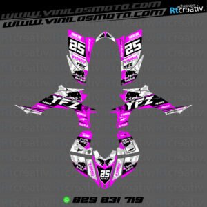 ADHESIVOS Y PEGATINAS DE VINILO PARA YAMAHA YFZ 450 Rt005-08