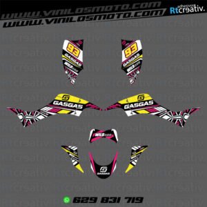 ADHESIVOS Y PEGATINAS DE VINILO PARA GAS GAS WILD Rt005-08
