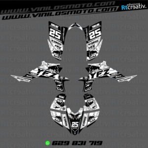 ADHESIVOS Y PEGATINAS DE VINILO PARA YAMAHA YFZ 450 Rt005-10